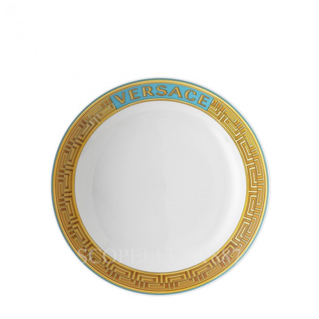베르사체 파스타접시 메두사 Amplified 블루 Coin Versace Soup Plate Medusa Amplified Blue Coin 02414