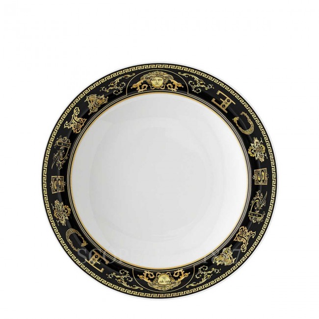 베르사체 파스타접시 Virtus Gala 블랙 Versace Soup Plate Virtus Gala Black 02398