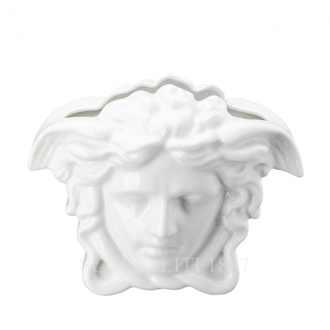 베르사체 화병 꽃병 21 cm 화이트 메두사 Grande Versace Vase 21 cm White Medusa Grande 02361