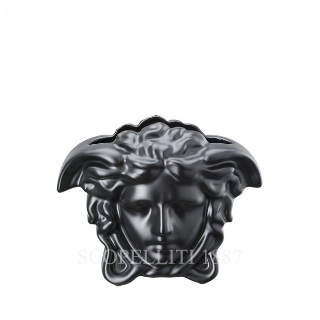 베르사체 화병 꽃병 15 cm 블랙 메두사 Grande Versace Vase 15 cm Black Medusa Grande 02360