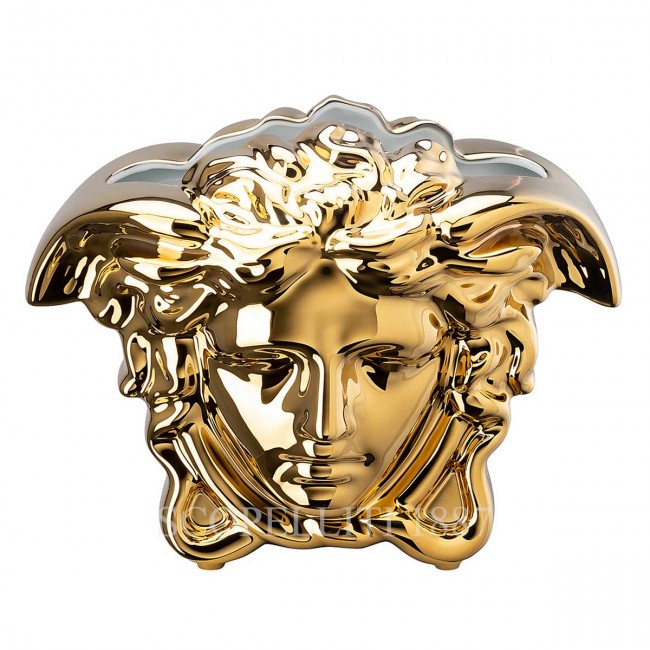 베르사체 화병 꽃병 21 cm 골드 메두사 Grande Versace Vase 21 cm Gold Medusa Grande 02359