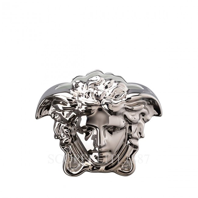 베르사체 화병 꽃병 15 cm 실버 메두사 Grande Versace Vase 15 cm Silver Medusa Grande 02358