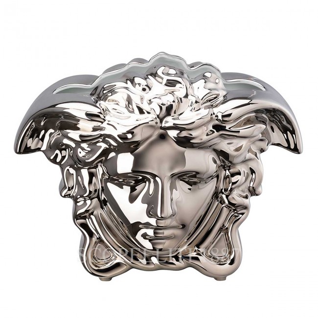 베르사체 화병 꽃병 21 cm 실버 메두사 Grande Versace Vase 21 cm Silver Medusa Grande 02357