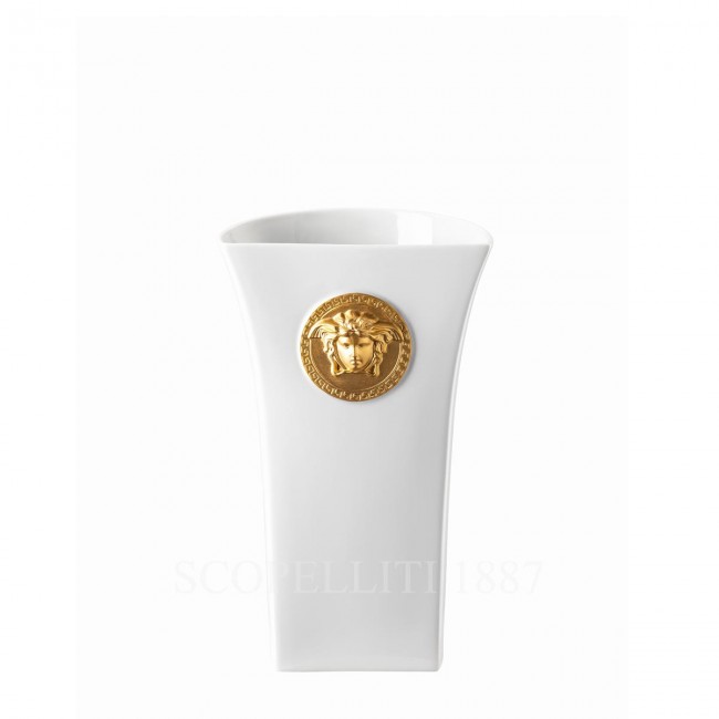 베르사체 화병 꽃병 26 cm 화이트 메두사 Madness Versace Vase 26 cm White Medusa Madness 02340
