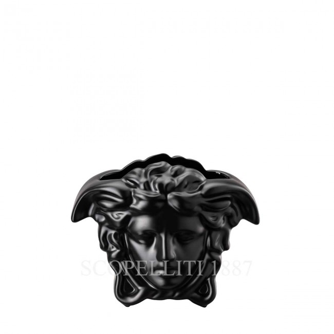 베르사체 화병 꽃병 9 cm 블랙 메두사 Grande NEW Versace Vase 9 cm Black Medusa Grande NEW 02331