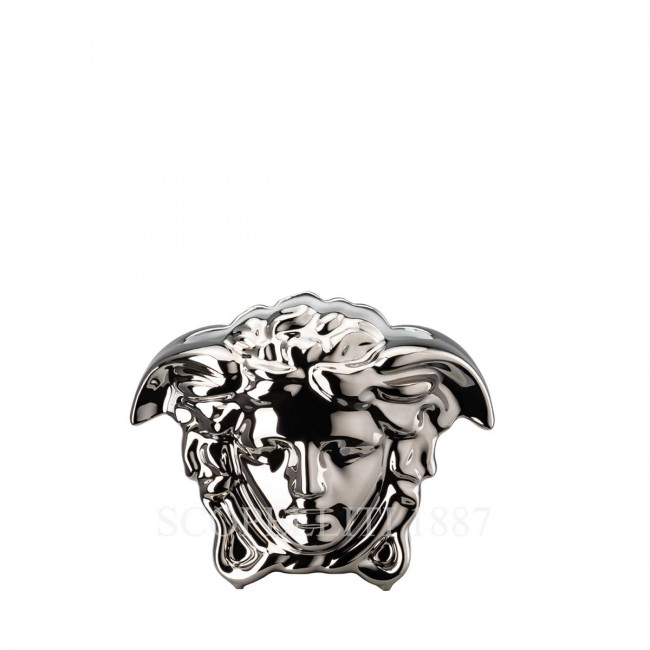 베르사체 화병 꽃병 9 cm 실버 메두사 Grande NEW Versace Vase 9 cm Silver Medusa Grande NEW 02328
