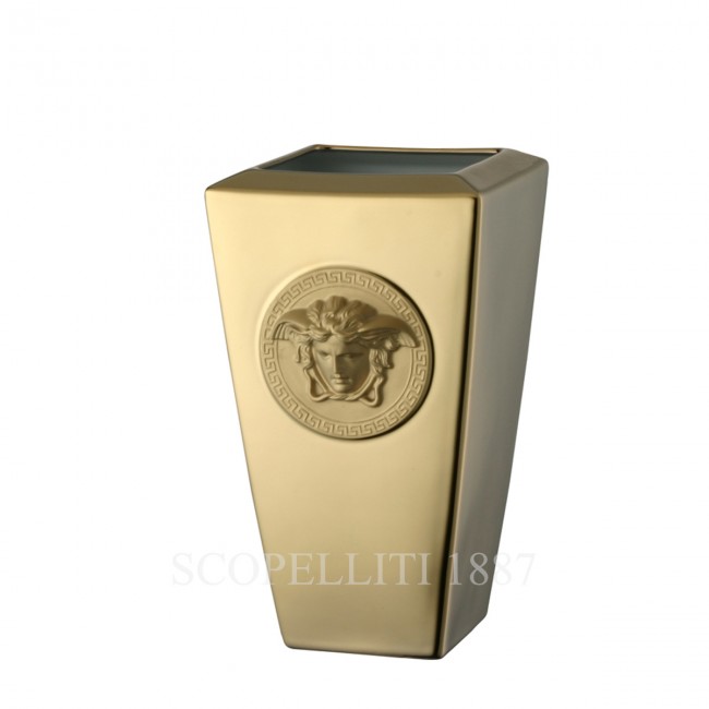 베르사체 화병 꽃병 24 cm 메두사 골드 Versace Vase 24 cm Medusa Gold 02320