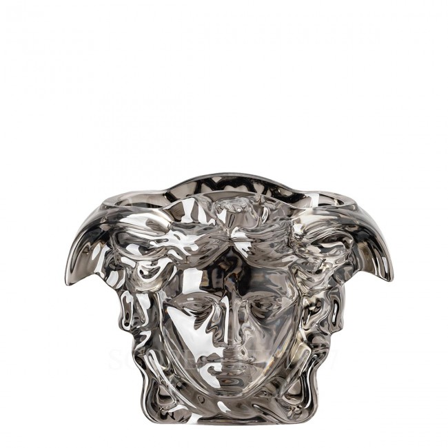 베르사체 NEW 화병 꽃병 19 cm 블랙 메두사 Grande 크리스탈 Versace NEW Vase 19 cm Black Medusa Grande Crystal 02311