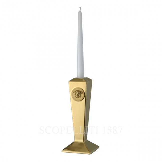 베르사체 캔들 홀더 24 cm 메두사 골드 Versace Candleholder 24 cm Medusa Gold 02284
