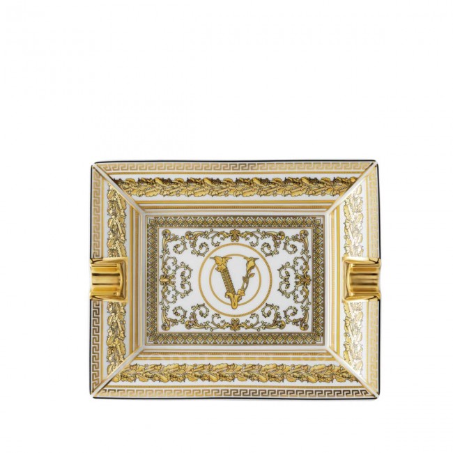 베르사체 ASH트레이 16 cm Virtus Gala 화이트 Versace Ashtray 16 cm Virtus Gala White 02263