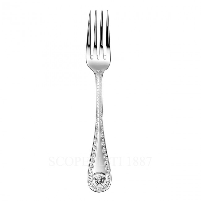 베르사체 Dinner Fork 메두사 커트러리 실버 접시 Versace Dinner Fork Medusa Cutlery Silver Plated 02211