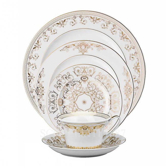 베르사체 메두사 Gala 5 피스 P레이스 Setting Versace Medusa Gala 5 Piece Place Setting 02172