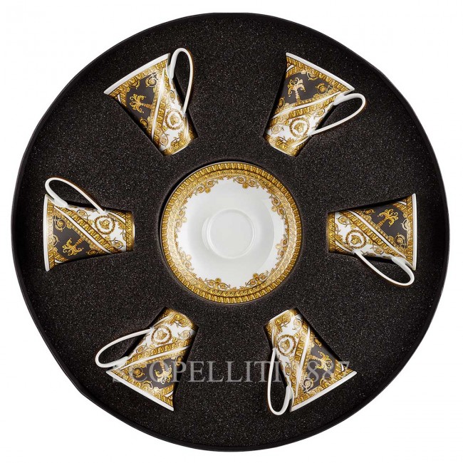 베르사체 Gift Set of 6 에스프레소 컵S I love Baroque Versace Gift Set of 6 Espresso Cups I love Baroque 02156