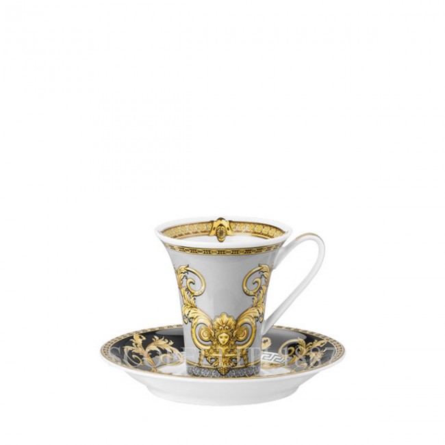 베르사체 Espresso 컵앤소서 Prestige Gala Versace Espresso Cup and Saucer Prestige Gala 02148