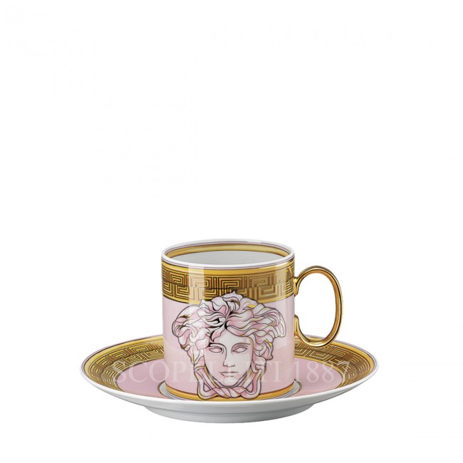 베르사체 에스프레소 컵 메두사 Amplified 핑크 Coin Versace Espresso Cup Medusa Amplified Pink Coin 02124