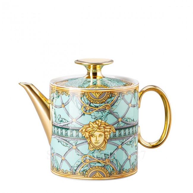 베르사체 티포트 Scala del Palazzo 그린 Versace Teapot Scala del Palazzo Green 02103