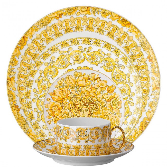 베르사체 메두사 Rhapsody 5 피스 P레이스 Setting Versace Medusa Rhapsody 5 Piece Place Setting 02089