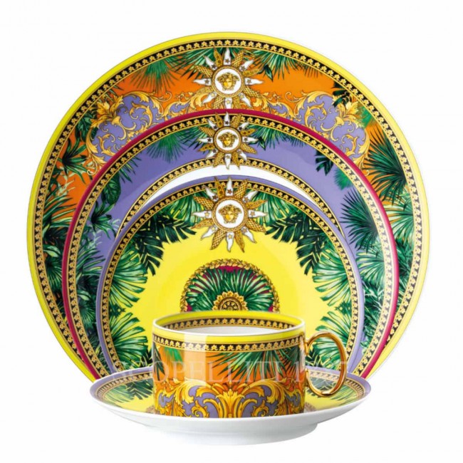 베르사체 Jungle Animalier 5 피스 P레이스 Setting Versace Jungle Animalier 5 Piece place Setting 02040