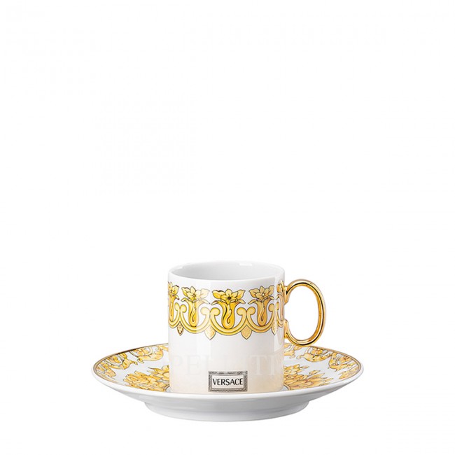 베르사체 Espresso 컵앤소서 메두사 Rhapsody Versace Espresso Cup and Saucer Medusa Rhapsody 02037