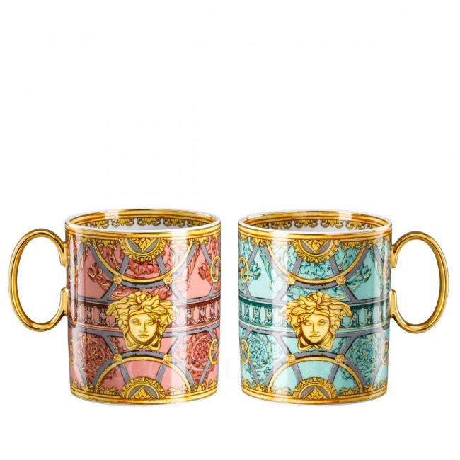베르사체 2 머그 라 스칼라 del Palazzo Gift Set Versace 2 Mugs La Scala del Palazzo Gift Set 01974