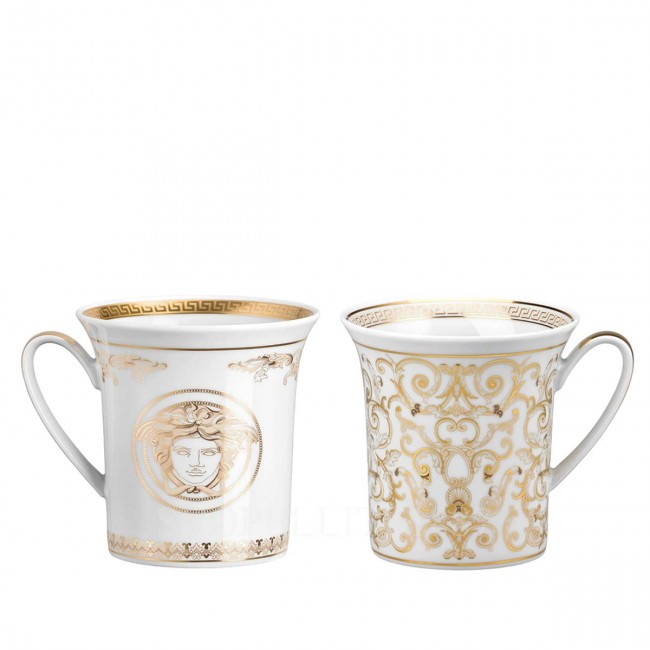 베르사체 2 머그 메두사 Gala Gift Set Versace 2 Mugs Medusa Gala Gift Set 01971