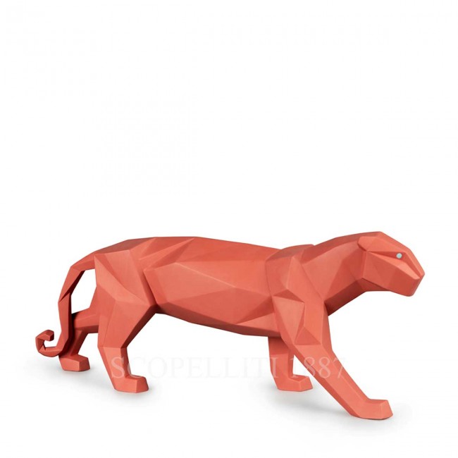 LLADROE Panther Figurine 코랄 Matte LladrOE Panther Figurine Coral Matte 01924