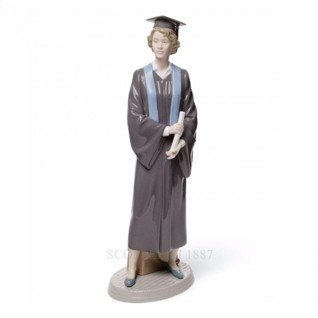 LLADROE Her COMMEN시멘트 포셀린 Figurine LladrOE Her Commencement Porcelain Figurine 01893