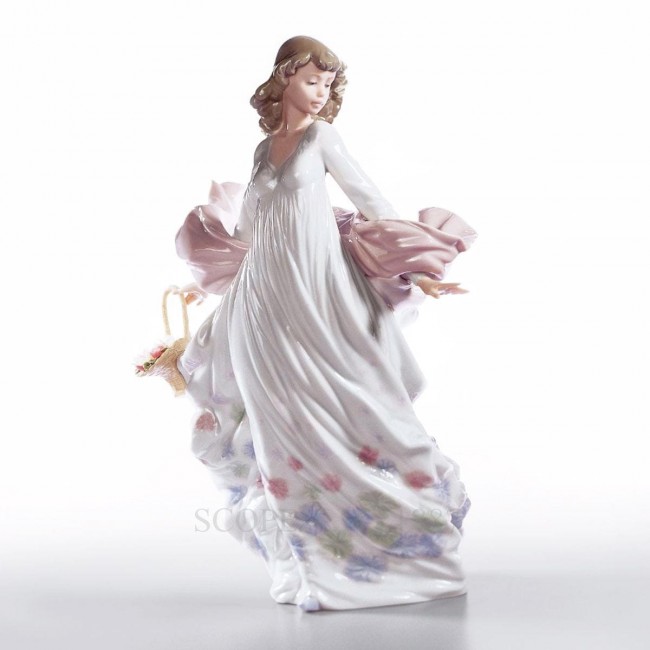 LLADROE SP링 Splendor 포셀린 Figurine LladrOE Spring Splendor Porcelain Figurine 01879