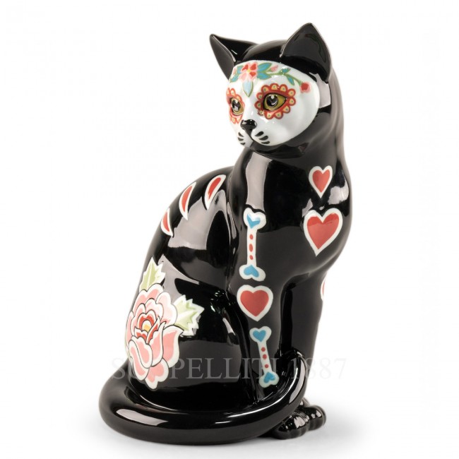 LLADROE Catrina Cat 포셀린 Figurine LladrOE Catrina Cat Porcelain Figurine 01864