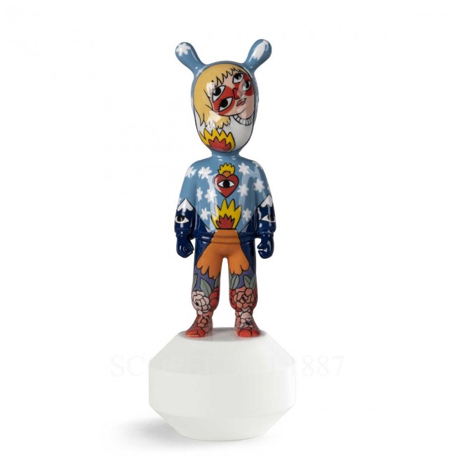 LLADROE The Guest by Ricardo Cavolo Figurine Small NUMBE레드 에디션 LladrOE The Guest by Ricardo Cavolo Figurine Small Numbered Edition 01859