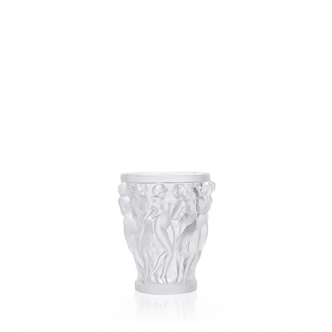 LALIQUE Bacchantes Small 크리스탈 화병 꽃병 Clear Lalique Bacchantes Small Crystal Vase Clear 01805