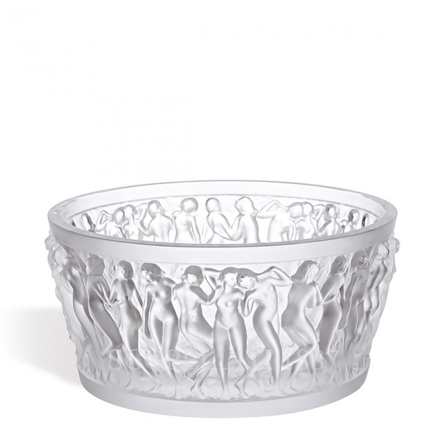 LALIQUE 라지 CENTER피스 Bacchantes Clear 크리스탈 Lalique Large Centerpiece Bacchantes Clear Crystal 01798