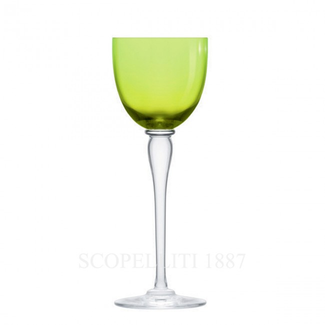 SAINT LOUIS Amadeus 크리스탈 Hock Light 그린 Saint Louis Amadeus Crystal Hock Light Green 01757
