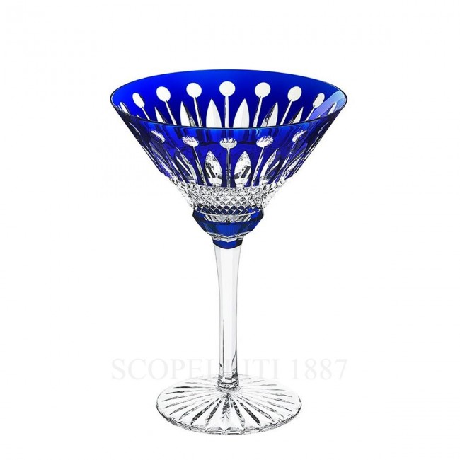 SAINT LOUIS 칵테일잔 Tommy 다크 블루 Saint Louis Cocktail Glass Tommy Dark Blue 01754