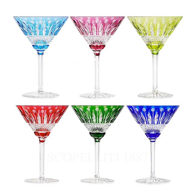SAINT LOUIS Set of 6 칵테일 Tommy 글라스ES Saint Louis Set of 6 Cocktail Tommy Glasses 01750
