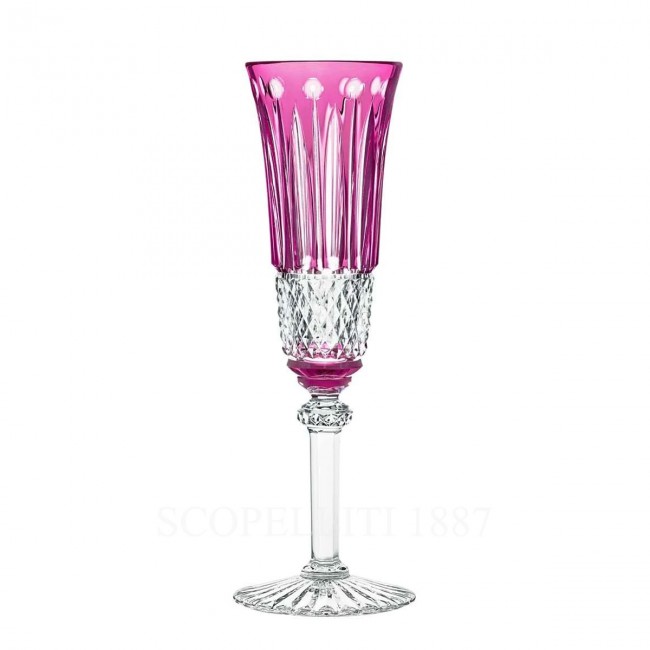 SAINT LOUIS Tommy 샴페인 Flute Amethyst Saint Louis Saint Louis Tommy Champagne Flute Amethyst 01744