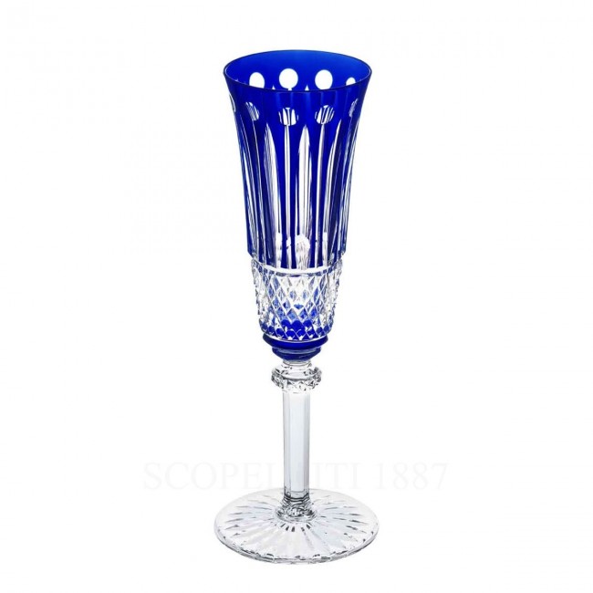 SAINT LOUIS Tommy 샴페인 Flute 다크 블루 Saint Louis Saint Louis Tommy Champagne Flute Dark Blue 01743