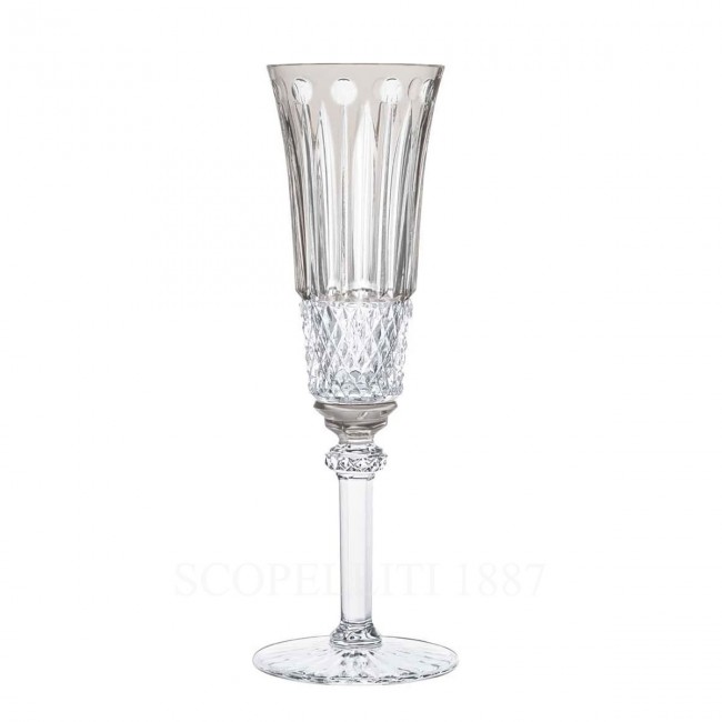 SAINT LOUIS Tommy 샴페인 Flute Grey Saint Louis Saint Louis Tommy Champagne Flute Grey 01738