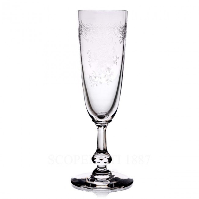 SAINT LOUIS Cleo 샴페인 크리스탈 글라스 Saint Louis Cleo Champagne Crystal Glass 01719