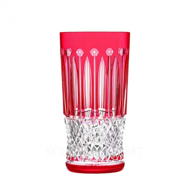 SAINT LOUIS Tommy 크리스탈 하이볼 Red Saint Louis Saint Louis Tommy Crystal Highball Red 01701