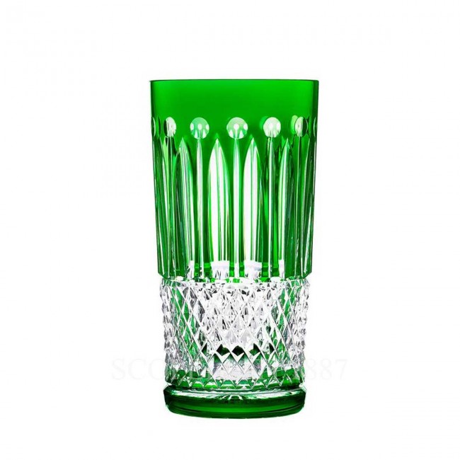 SAINT LOUIS Tommy 크리스탈 하이볼 그린 Saint Louis Saint Louis Tommy Crystal Highball Green 01700