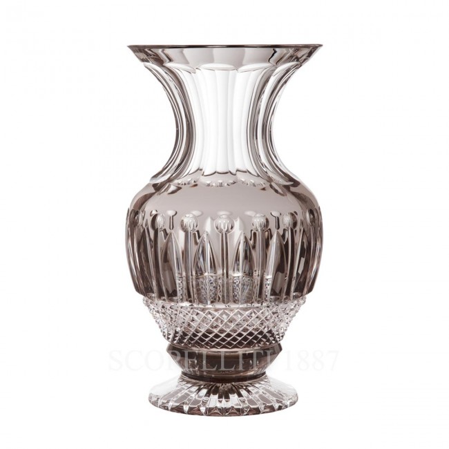 SAINT LOUIS Tommy 크리스탈 화병 꽃병 Grey Saint Louis Saint Louis Tommy Crystal Vase Grey 01666