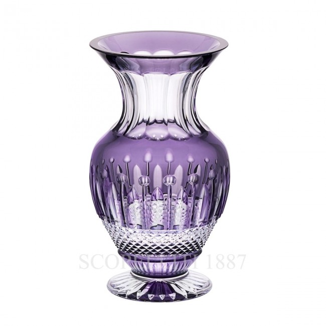 SAINT LOUIS Tommy Violet 크리스탈 화병 꽃병 Saint Louis Saint Louis Tommy Violet Crystal Vase 01659