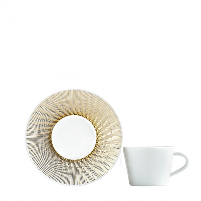 BERNARDAUD Espresso 컵앤소서 Twist Again Bernardaud Espresso Cup and Saucer Twist Again 01654