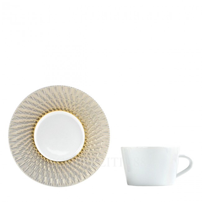 BERNARDAUD 티 컵앤소서 Twist Again Bernardaud Tea Cup and Saucer Twist Again 01651