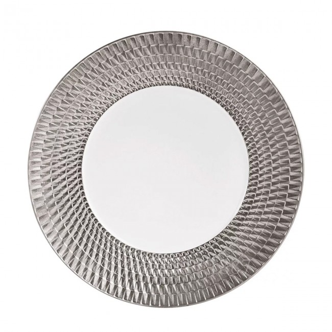 BERNARDAUD 디너접시 Twist Platinum Bernardaud Dinner Plate Twist Platinum 01643