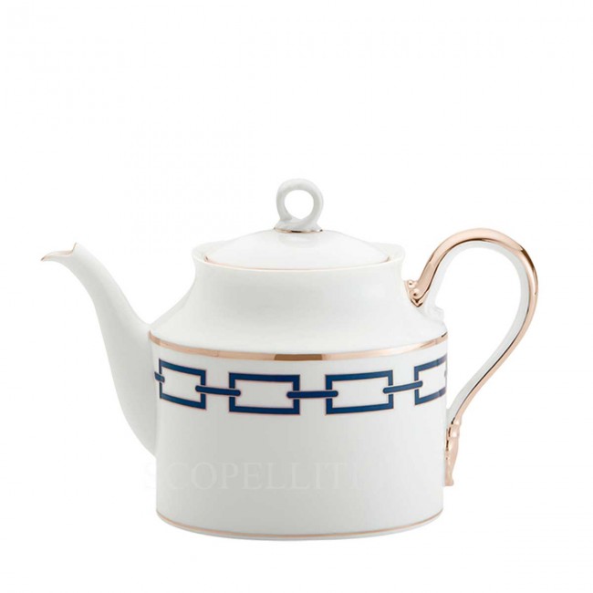 GINORI 1735 Ginori 티포트 Catene 블루 Ginori 1735 Ginori Teapot Catene Blue 01634