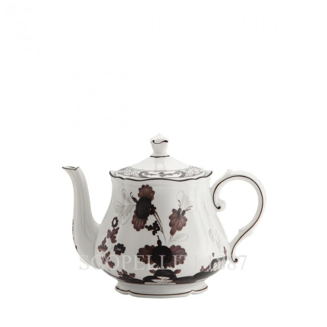 GINORI 1735 티포트 오리엔트E Italiano Albus Ginori 1735 Teapot Oriente Italiano Albus 01628