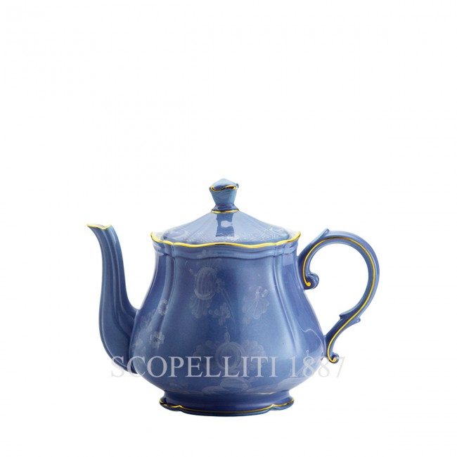 GINORI 1735 티포트 오리엔트E Italiano Pervinca Ginori 1735 Teapot Oriente Italiano Pervinca 01620
