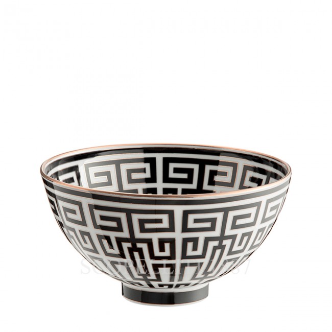 GINORI 1735 Gio Ponti 볼 Labirinto 블랙 Ginori 1735 Gio Ponti Bowl Labirinto Black 01609